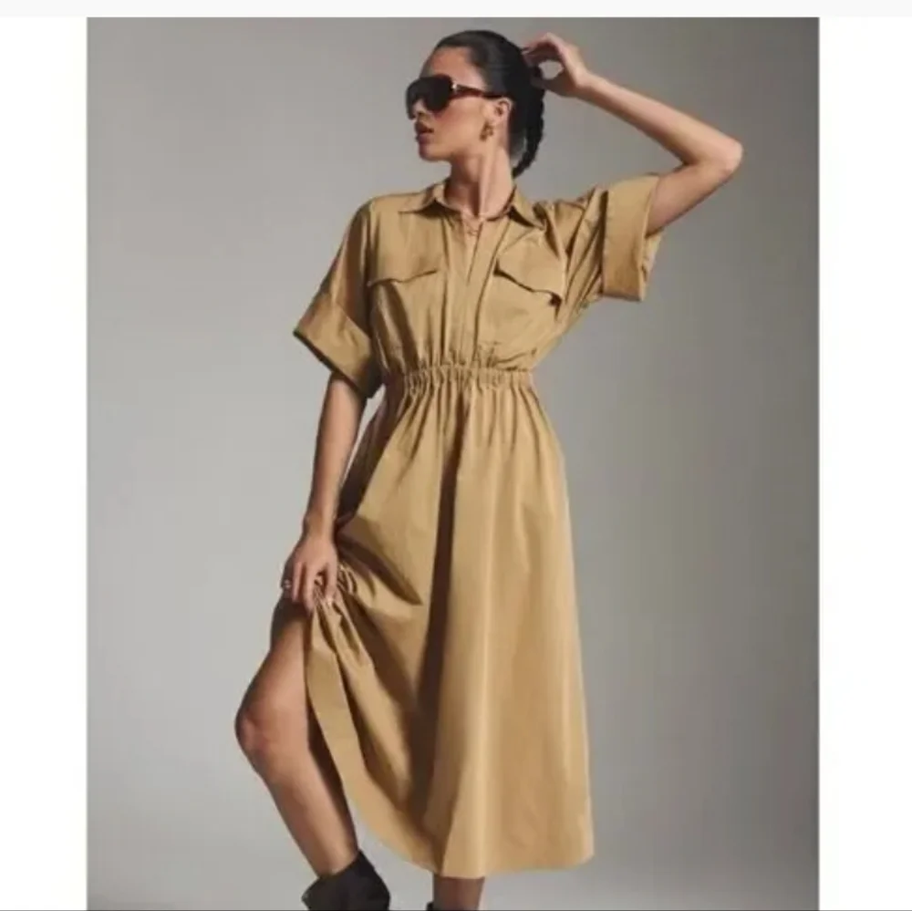 Anthropologie Maeve Utility‎ Dress XS
